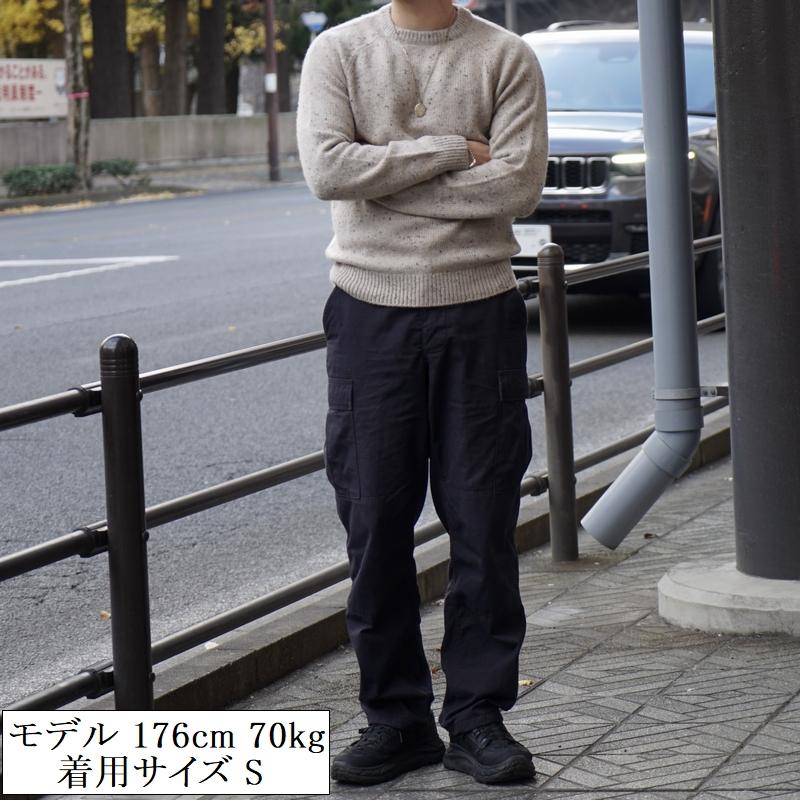 POLO RALPH LAUREN FAHERTY BRAND (ファリティ ブランド) ドネガル ウール クルーネック セーター ベージュ Donegal Wool Knit Dune - 画像 (6)
